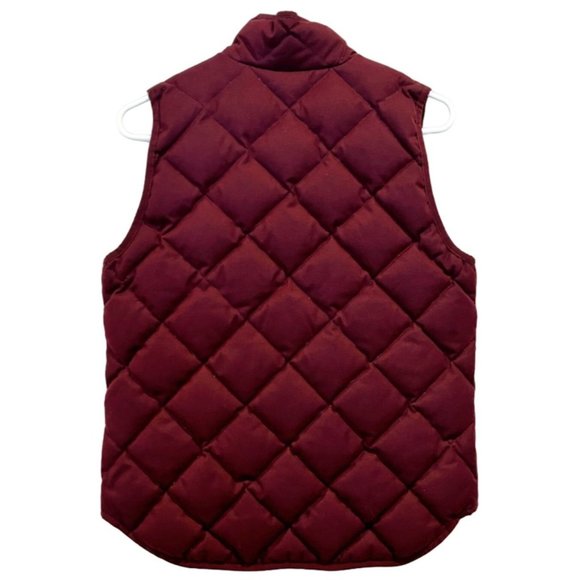 J. Crew Quilted Down-Fill Excursion Vest Size Small - Picture 2 of 7